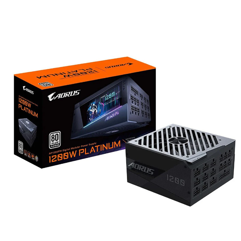 Gigabyte AORUS AP1200PM 1200W 80Plus Platinum Modular Power Supply - مزود الطاقة